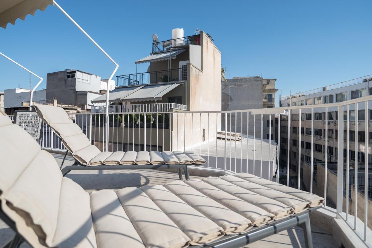 Athens Terrace 360° Apartment Bagian luar foto